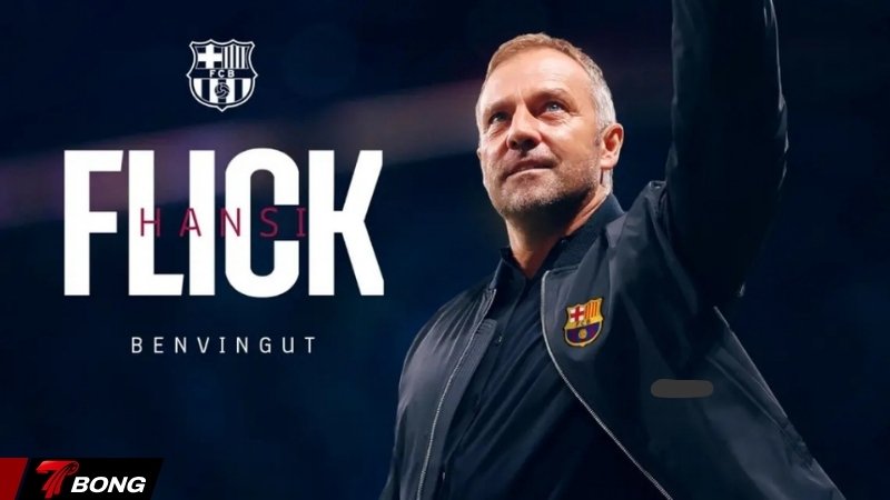 Mùa đầu tiên dẫn dắt Barcelona, Hansi Flick đã giành cú ăn ba quốc nội